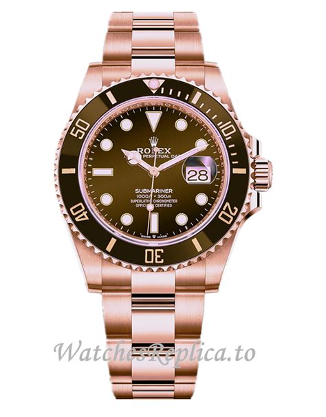 replica rose gold rolex|second hand gold rolex watches.